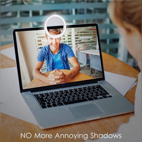 BLDR USB Rechargeable 36 LED Clip On Cell Phone Selfie Ring Light - Picture 6 of 6